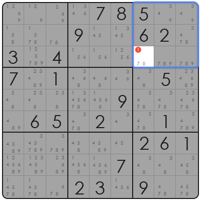 hidden pair sudoku